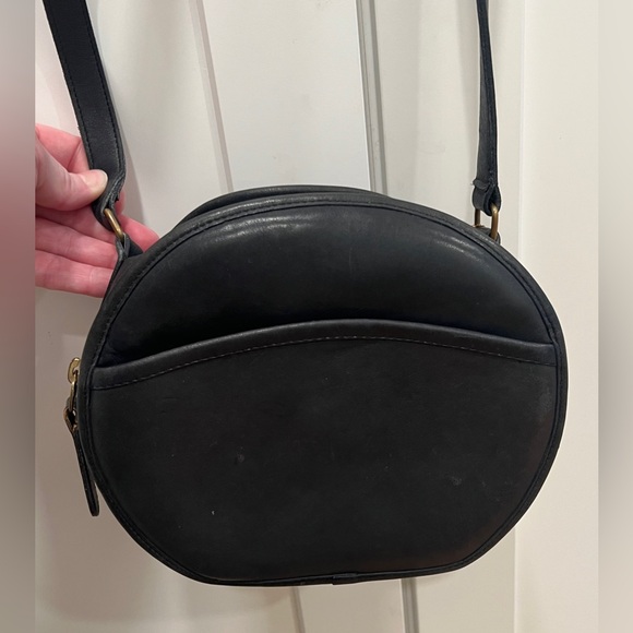 COACH VINTAGE CANTEEN BAG, NAVY BLUE. - Picture 11 of 13